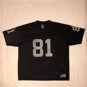 Vintage Adidas Raiders Jersey Tim Brown #81
